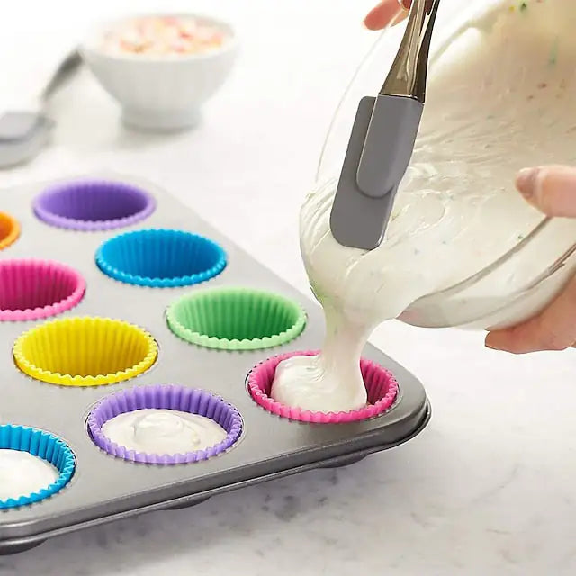 Kitchen - Reusable Silicone Baking Cups