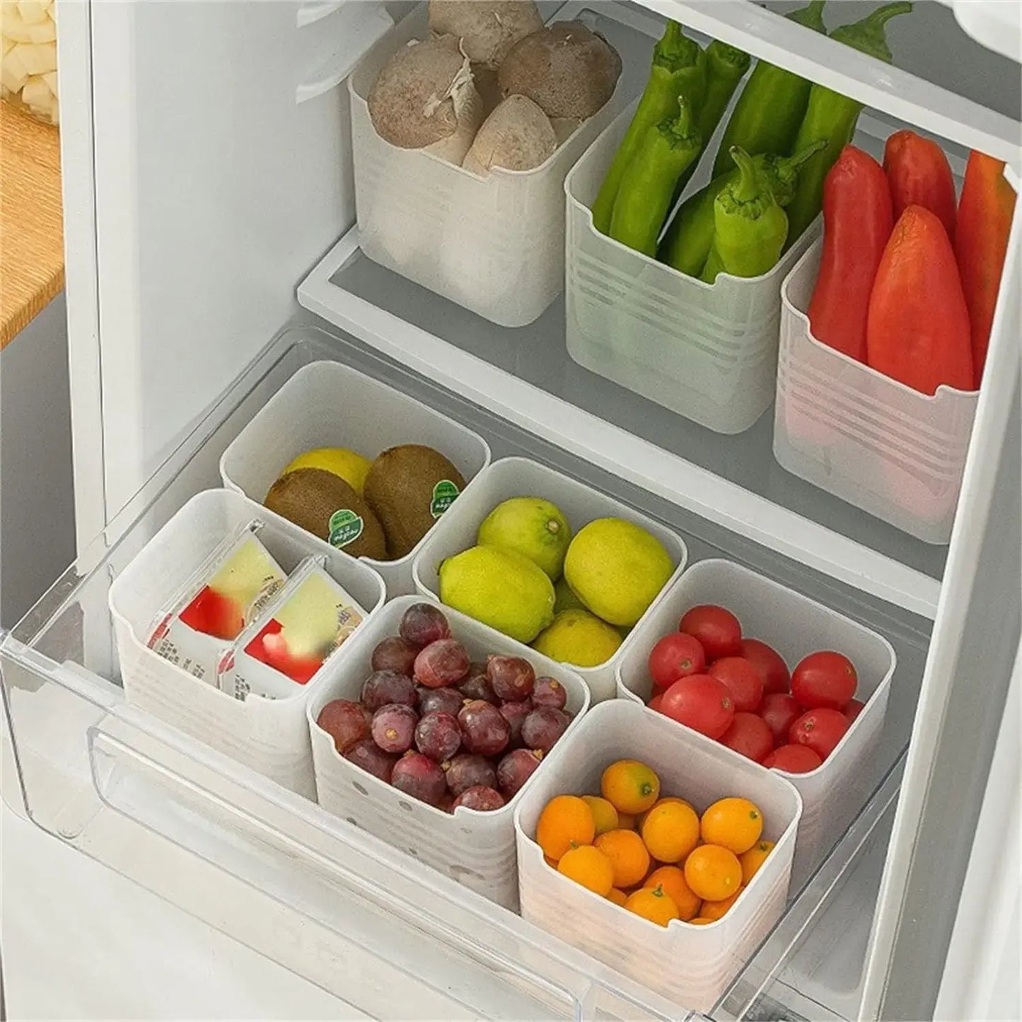 kitchen - Side Door Fridge Storage Organizer