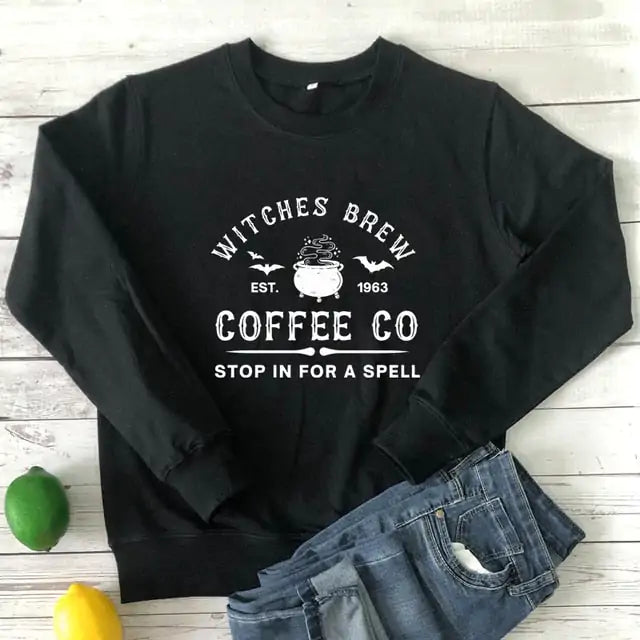 Womens Clothing - Witches Brew Coffee Co Sweatshirt