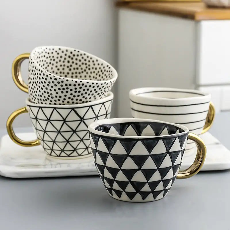 Ceramic Mugs -  Hand Painted