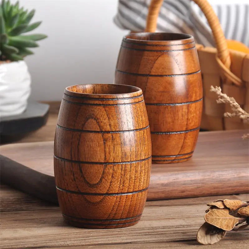 Natural Spruce Wood Cups