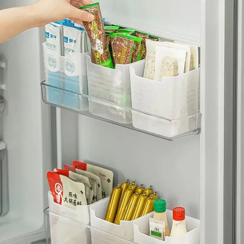 kitchen - Side Door Fridge Storage Organizer