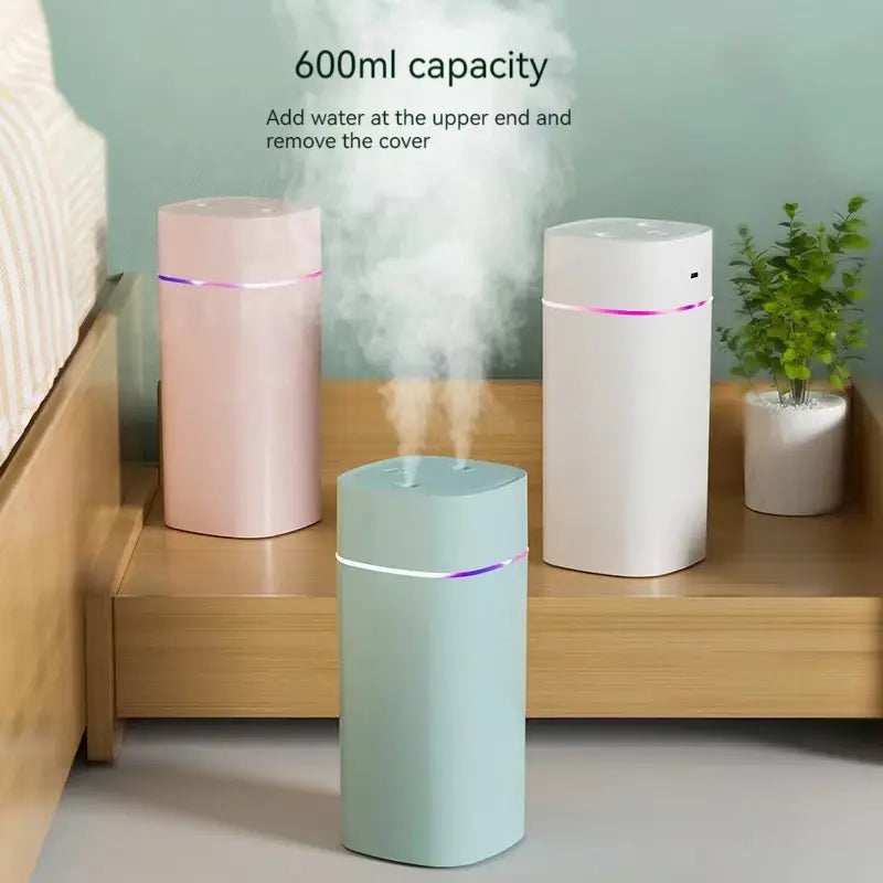 USB Air Humidifier with Double Spray Port