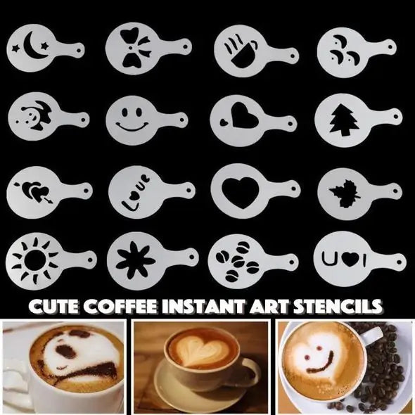 Barista - Coffee Instant Art Stencils