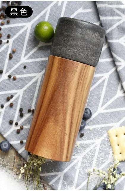 Kitchen  Item- Premium Wooden Marble Spice Spray Bottle