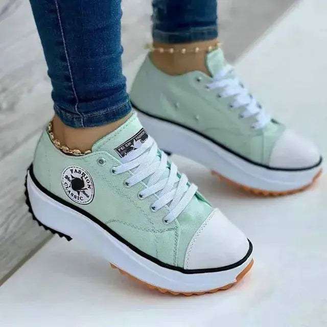 Women's - Canvas Comfort Sneakers