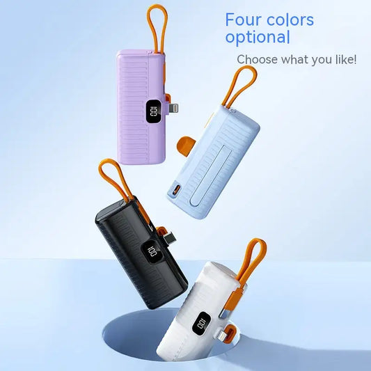 Portable Phone Charger - Power Bank Capsule