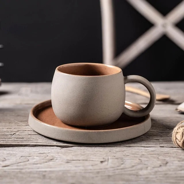 Ceramic Coffee Mugs - Earth Style