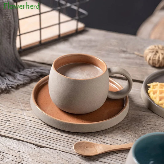 Ceramic Coffee Mugs - Earth Style