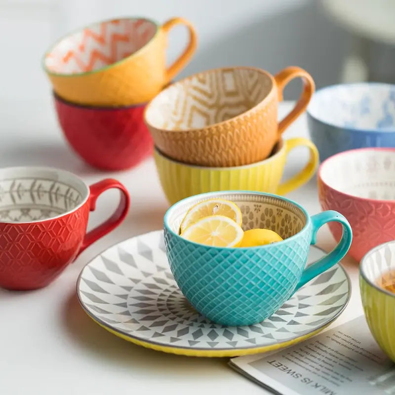 Ceramic Coffee Cups - European Style