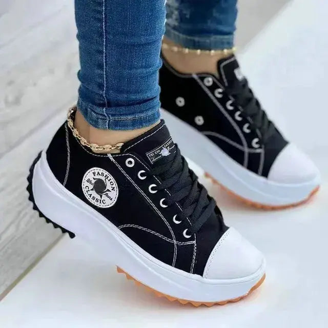 Women's - Canvas Comfort Sneakers