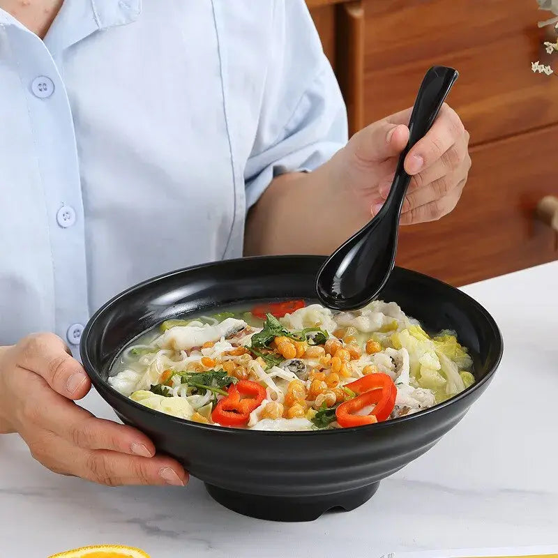 Kitchen - Pure Black Large Bowl