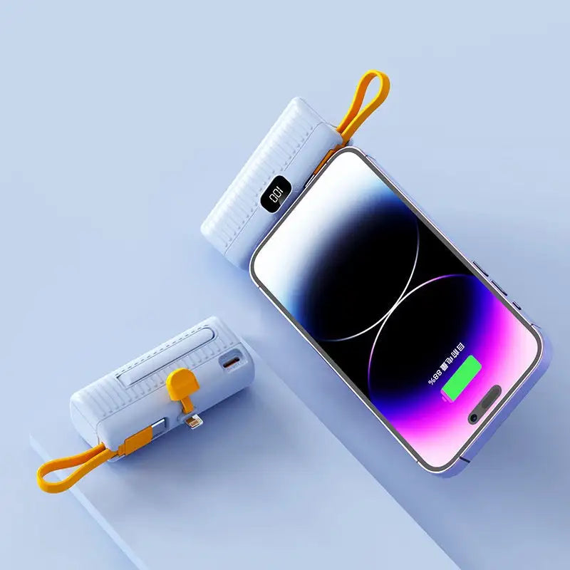 Portable Phone Charger - Power Bank Capsule