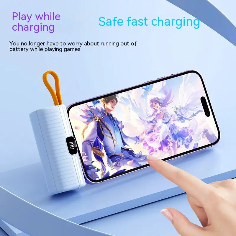 Portable Phone Charger - Power Bank Capsule