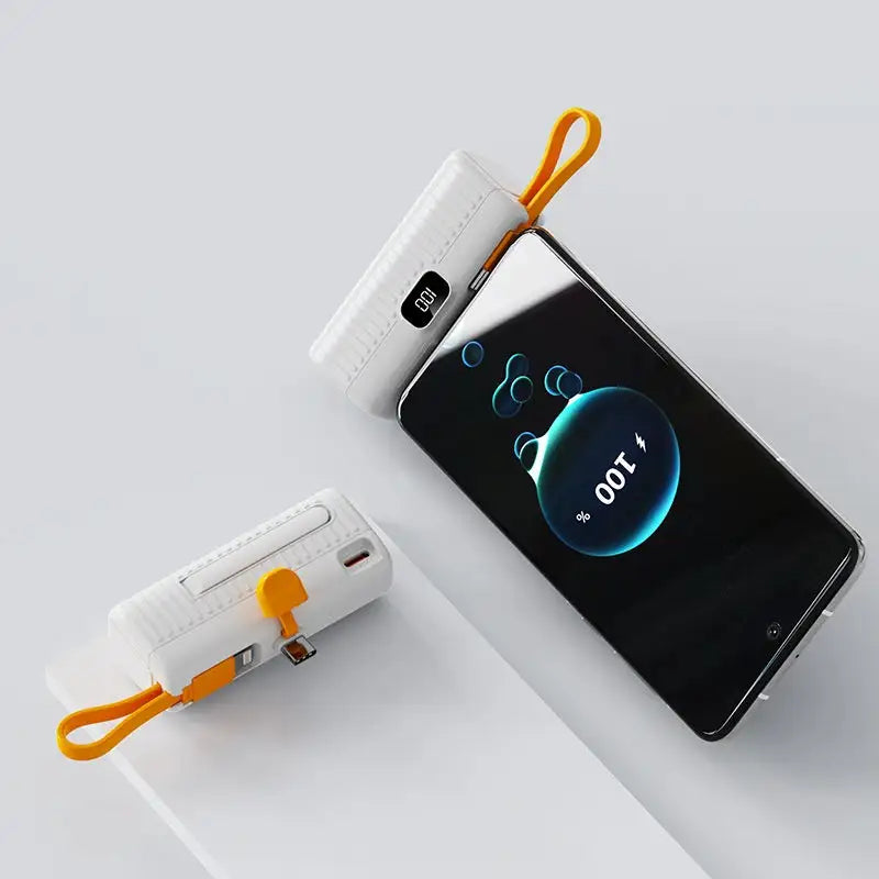 Portable Phone Charger - Power Bank Capsule