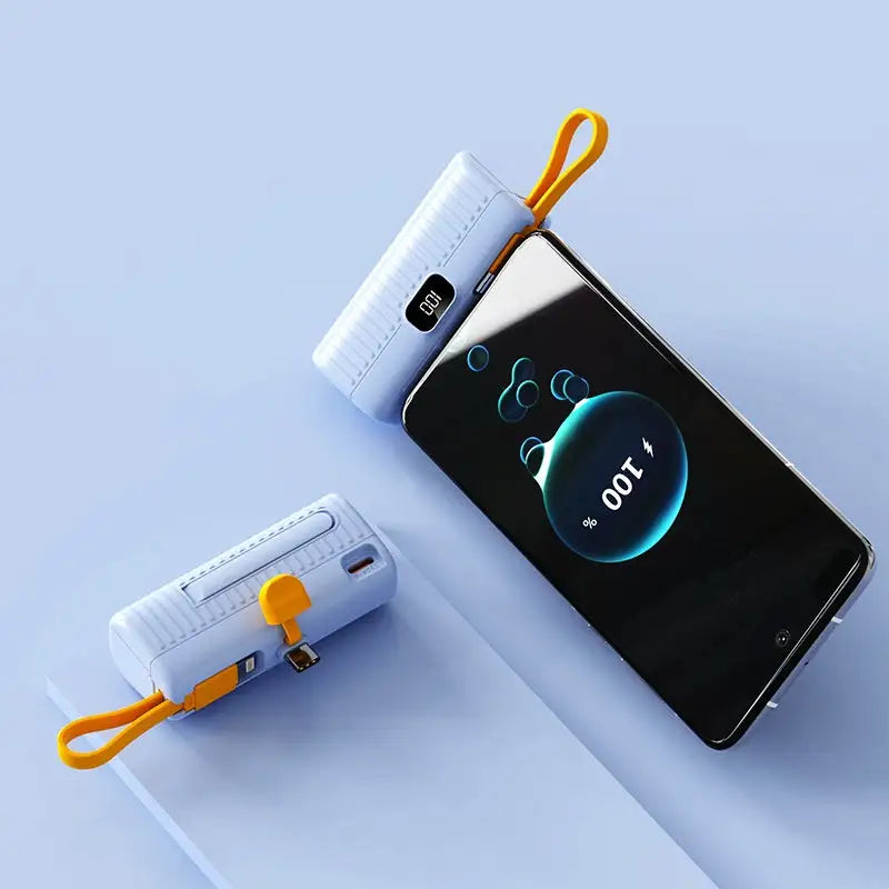 Portable Phone Charger - Power Bank Capsule