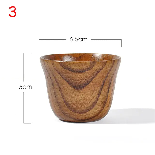 Natural Spruce Wood Cups