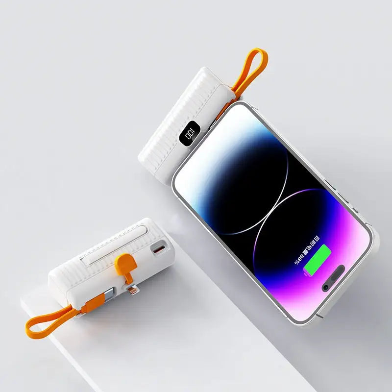 Portable Phone Charger - Power Bank Capsule